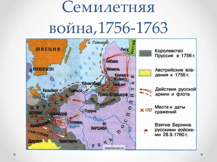 Семилетняя война,1756-1763