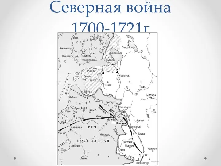 Северная война 1700-1721г
