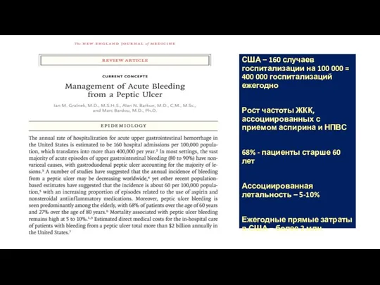 США – 160 случаев госпитализации на 100 000 = 400 000