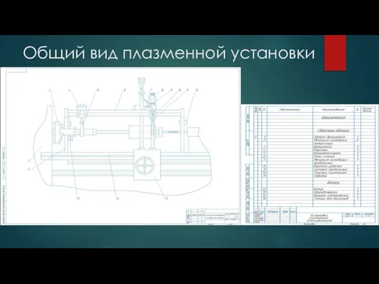 Общий вид плазменной установки