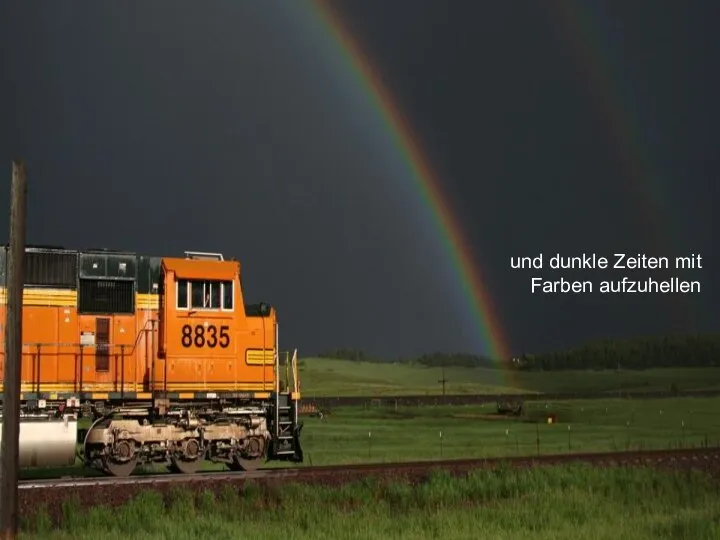 und dunkle Zeiten mit Farben aufzuhellen und dunkle Zeiten mit Farben aufzuhellen