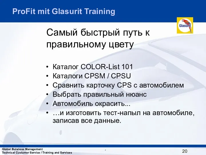 Самый быстрый путь к правильному цвету Каталог COLOR-List 101 Каталоги CPSM