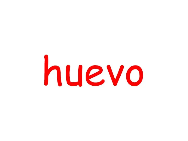 huevo