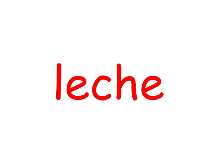 leche