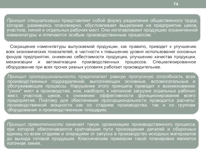 Сокращение номенклатуры выпускаемой продукции, как правило, приводит к улучшению всех экономических