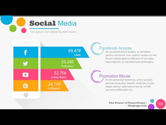 Social Media The Power of PowerPoint | thepopp.com This layout is