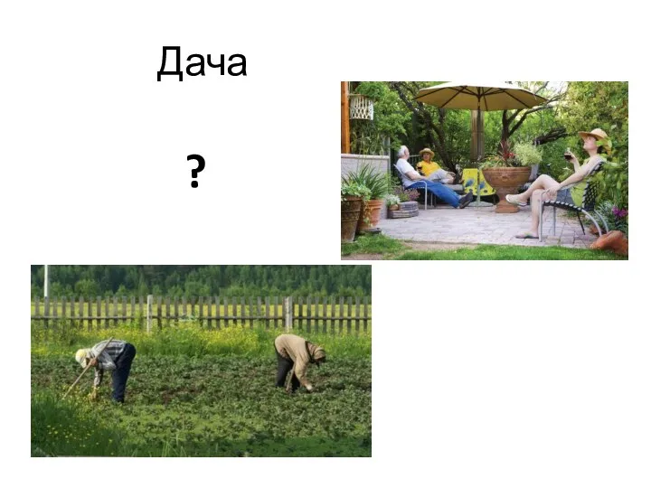 Дача ?