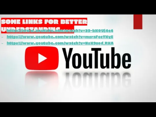 SOME LINKS FOR BETTER UNDERSTANDING….. https://www.youtube.com/watch?v=39-kK0Uj4c4 https://www.youtube.com/watch?v=msraFceTXyE https://www.youtube.com/watch?v=NsX9zod_RXA