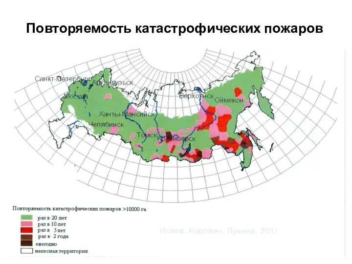 Повторяемость катастрофических пожаров