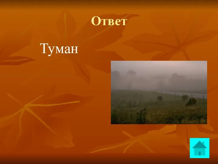 Ответ Туман