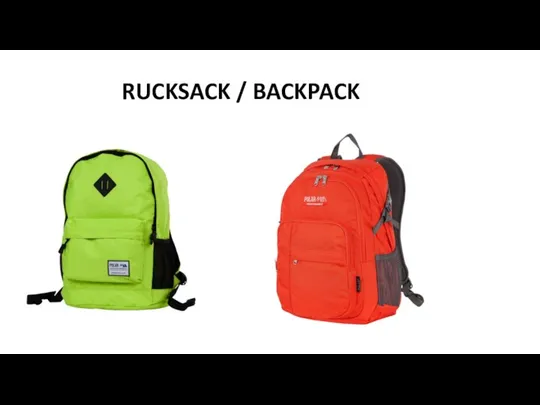 RUCKSACK / BACKPACK