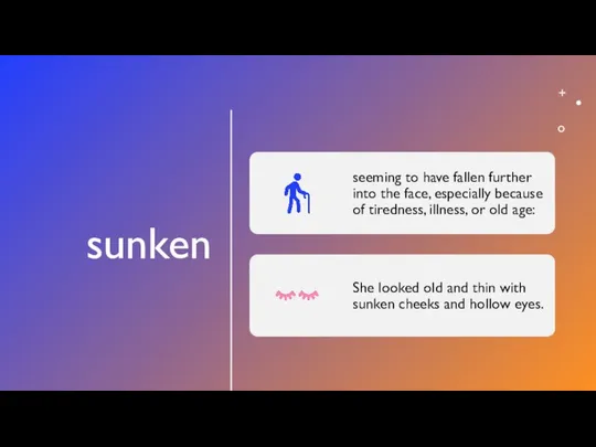 sunken