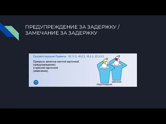 ПРЕДУПРЕЖДЕНИЕ ЗА ЗАДЕРЖКУ / ЗАМЕЧАНИЕ ЗА ЗАДЕРЖКУ