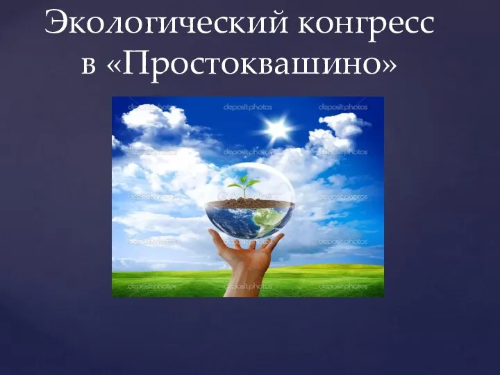 Экологический конгресс в «Простоквашино»