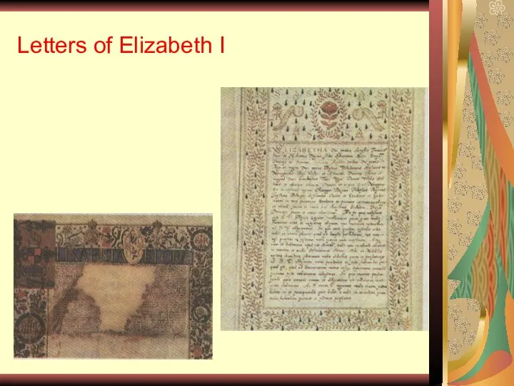 Letters of Elizabeth I