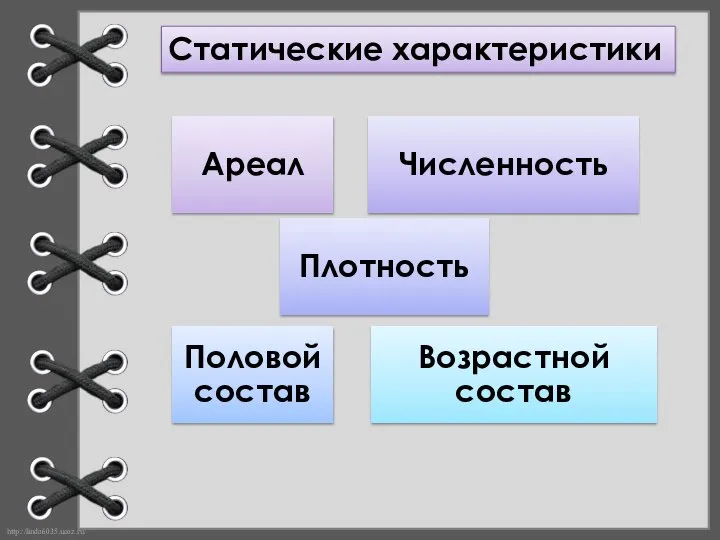 Статические характеристики