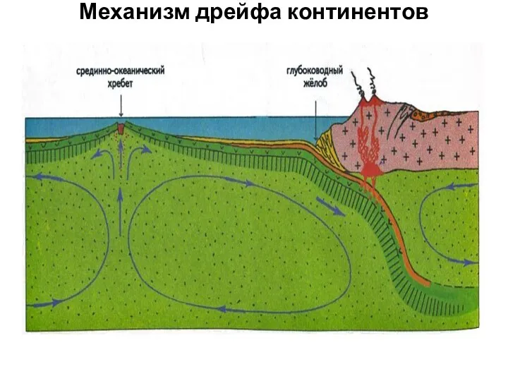 Механизм дрейфа континентов