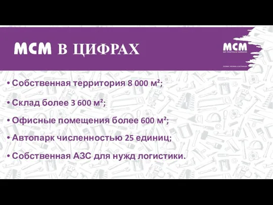 Собственная АЗС для нужд логистики. В ЦИФРАХ Собственная территория 8 000