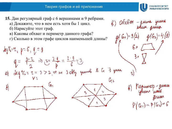 Теория графов и её приложения