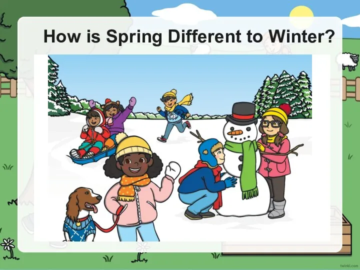 How is Spring Different to Winter?