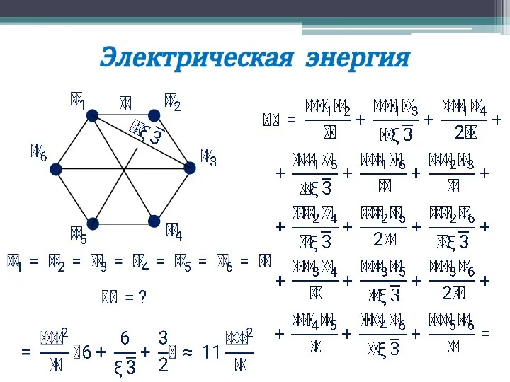 Электрическая энергия