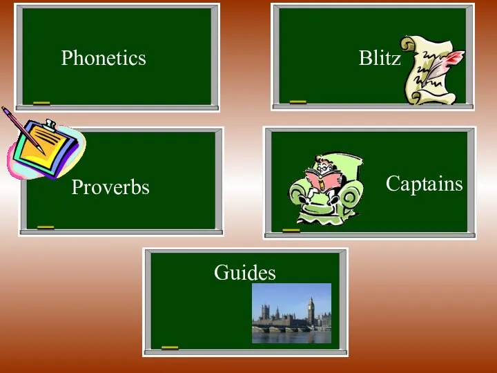 Phonetics Blitz Guides Proverbs Captains