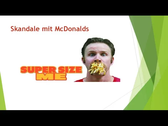 Skandale mit McDonalds