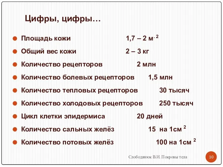 Площадь кожи 1,7 – 2 м. 2 Общий вес кожи 2