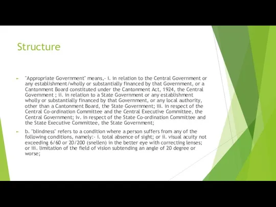Structure "Appropriate Government" means,- i. in relation to the Central Government
