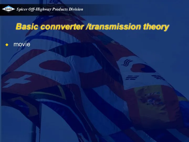 Basic connverter /transmission theory movie