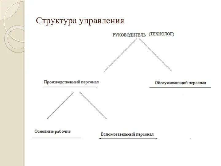 Структура управления