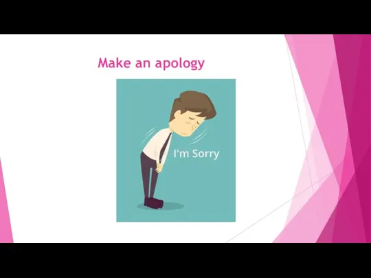 Make an apology