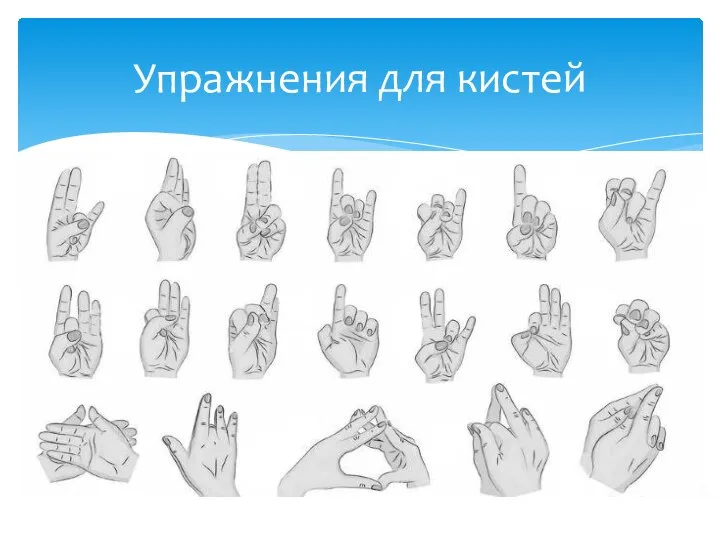 Упражнения для кистей