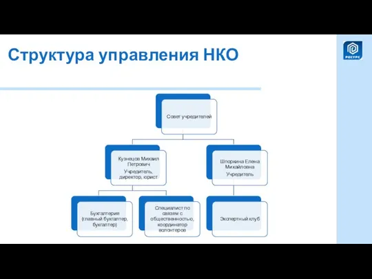 Структура управления НКО