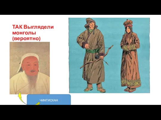 ТАК Выглядели монголы (вероятно) ЧИНГИСХАН