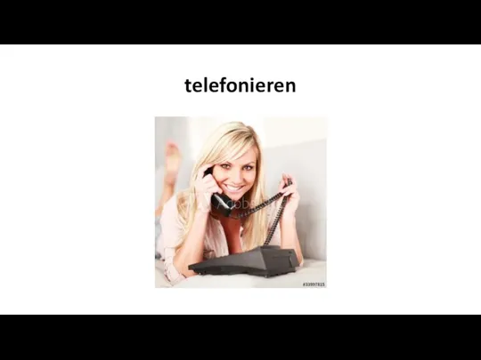 telefonieren