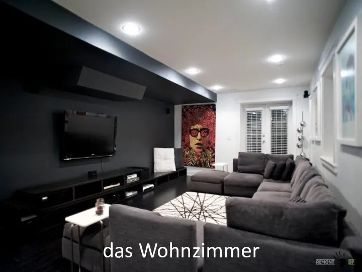 das Wohnzimmer