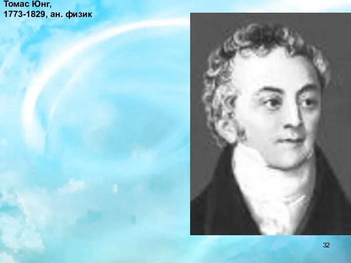 Томас Юнг, 1773-1829, ан. физик