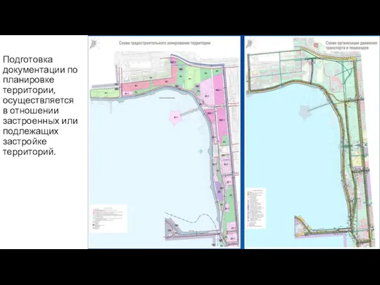 Подготовка документации по планировке территории, осуществляется в отношении застроенных или подлежащих застройке территорий.