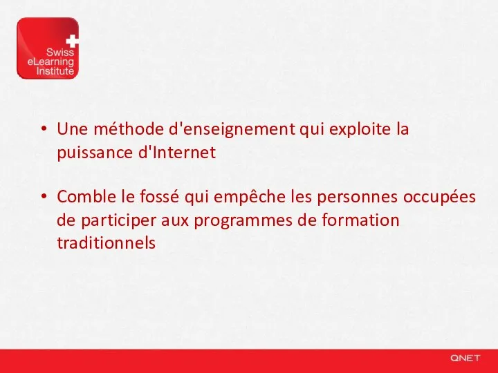 Une méthode d'enseignement qui exploite la puissance d'Internet Comble le fossé