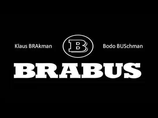 Bodo BUSchman Klaus BRAkman