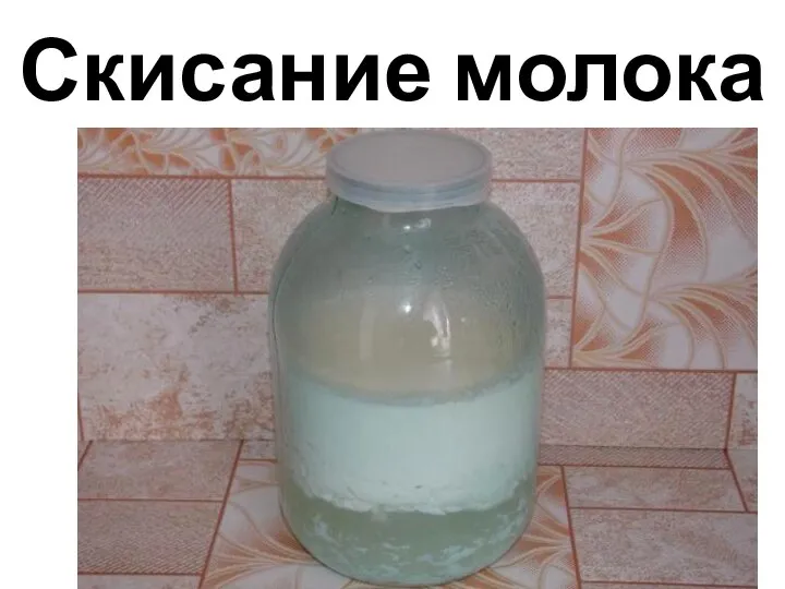 Скисание молока