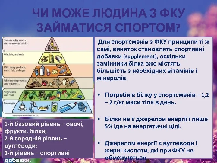 ЧИ МОЖЕ ЛЮДИНА З ФКУ ЗАЙМАТИСЯ СПОРТОМ? Для спортсменів з ФКУ