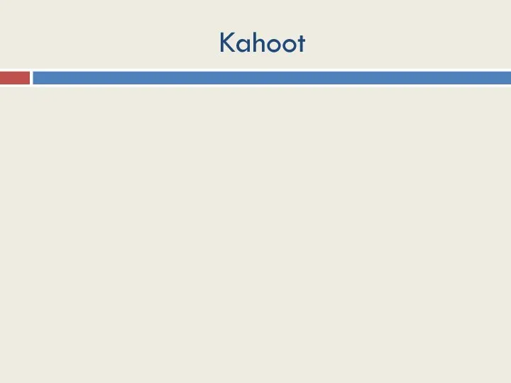 Kahoot