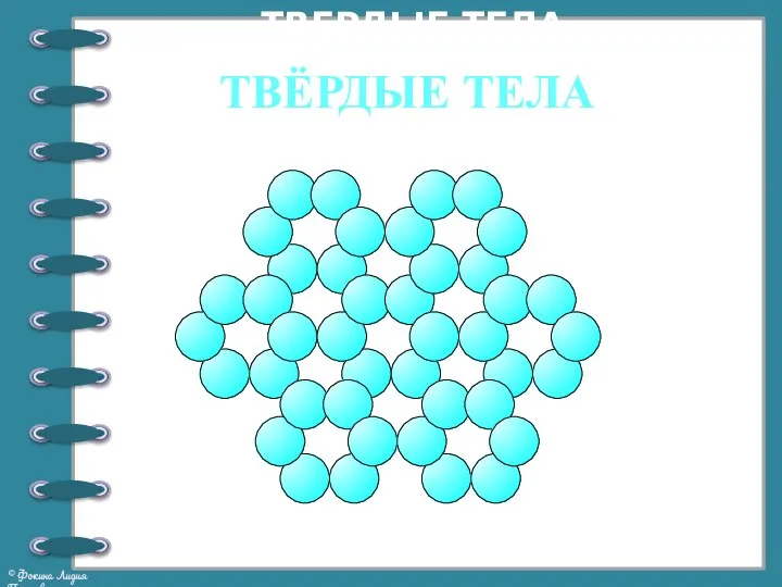 ТВЕРДЫЕ ТЕЛА ТВЁРДЫЕ ТЕЛА