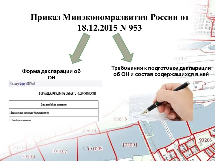 Приказ Минэкономразвития России от 18.12.2015 N 953 Форма декларации об ОН