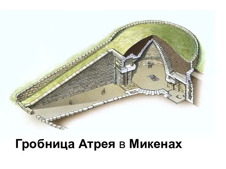 Гробница Атрея в Микенах.