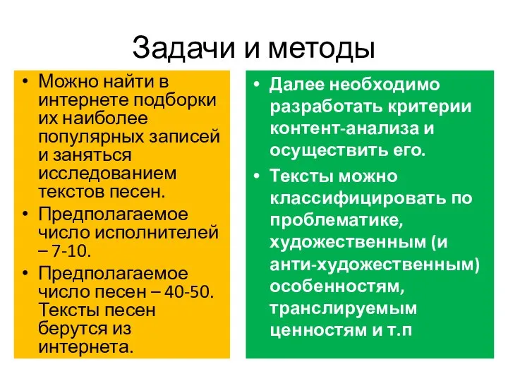 Задачи и методы Можно найти в интернете подборки их наиболее популярных