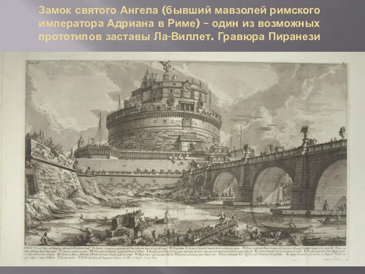 Замок святого Ангела (бывший мавзолей римского императора Адриана в Риме) –