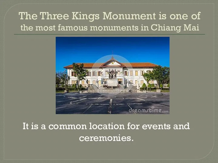 The Three Kings Monument is one of the most famous monuments
